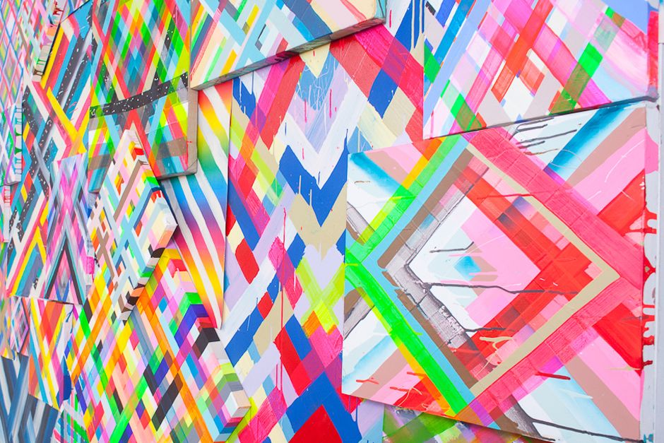 Maya Hayuk Installation 2012