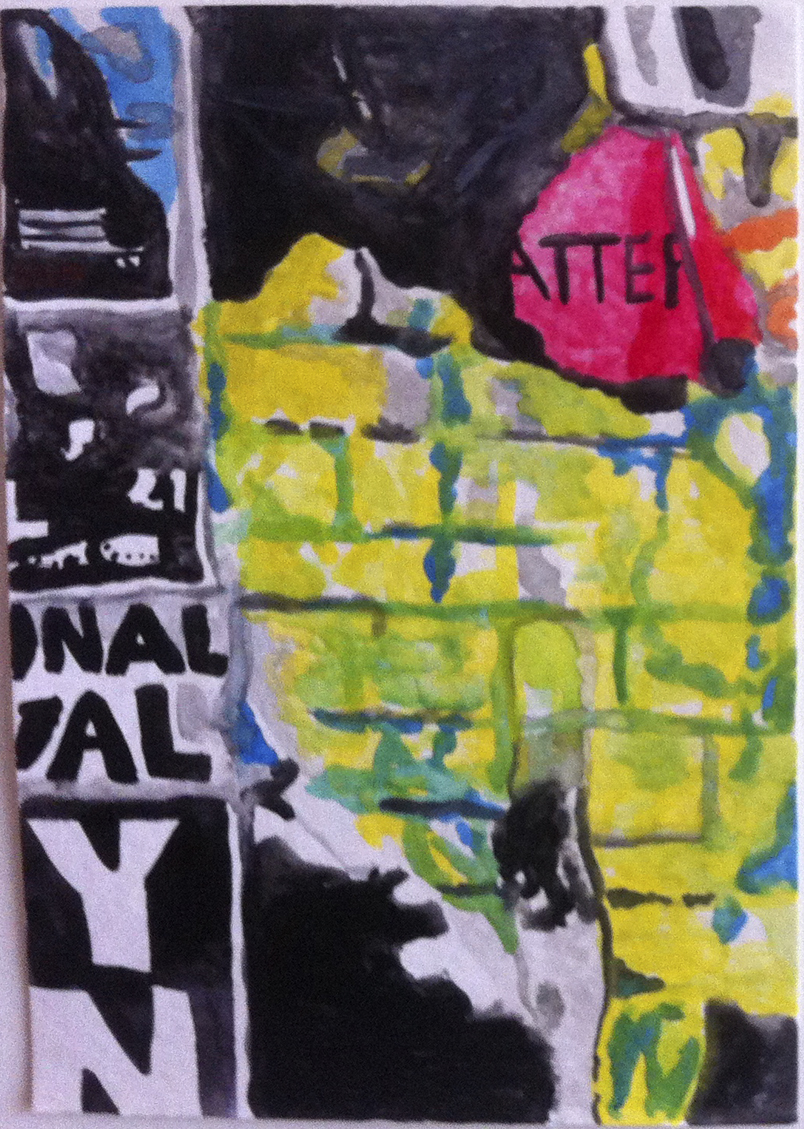 Water colour on paper