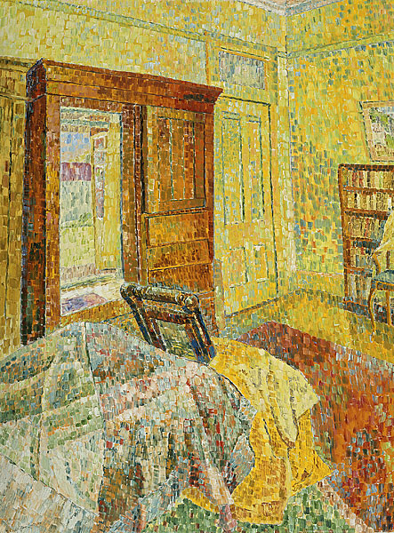 Interior in Yellow, oil, 1964